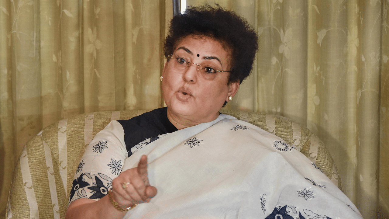  National Commission for Women (NCW) Chairperson Rekha Sharma. Credit: PTI Photo