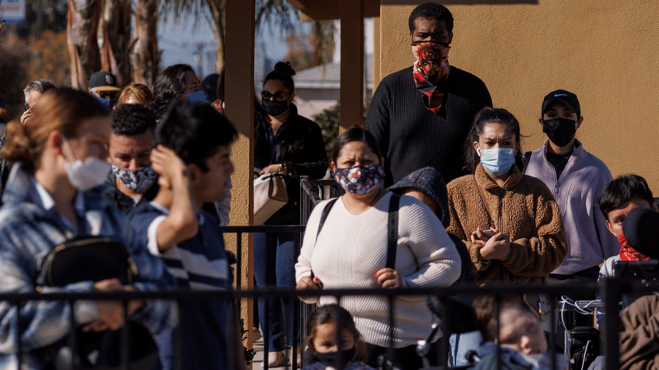 Omicron accounted for 95% of new coronavirus infections in the US last week. Credit: Reuters Photo