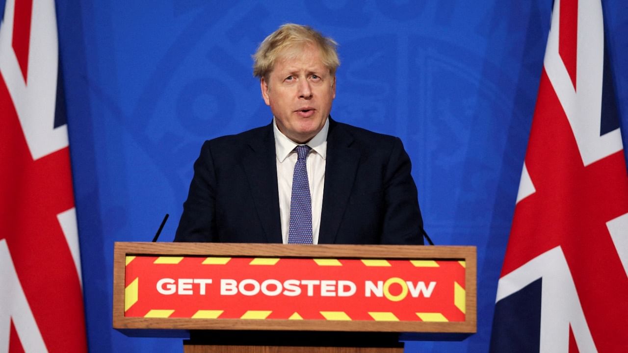 Britain PM Boris Johnson. Credit: Reuters File Photo