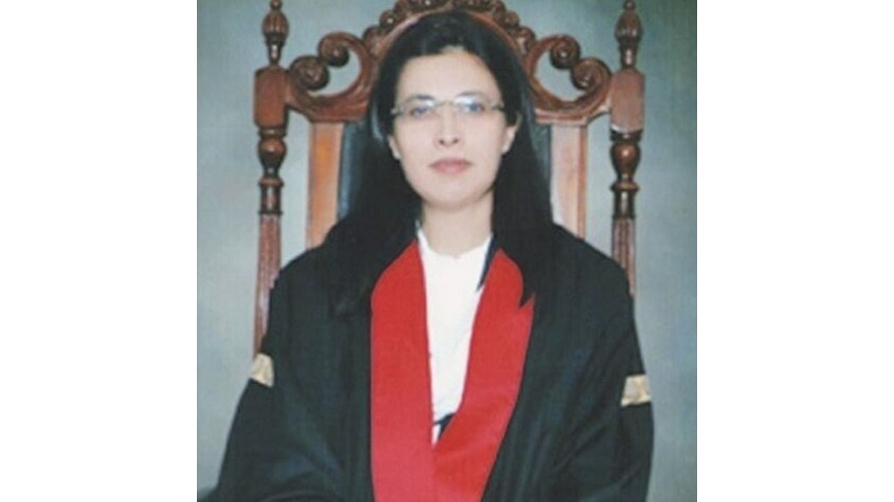 Justice Ayesha Malik. Credit: Twitter/@itsmeeshashafi
