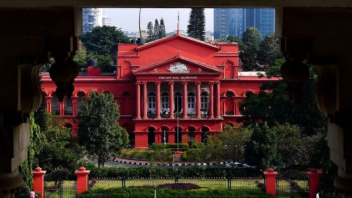 A view of the Karnataka High Court. Credit: DH File Photo