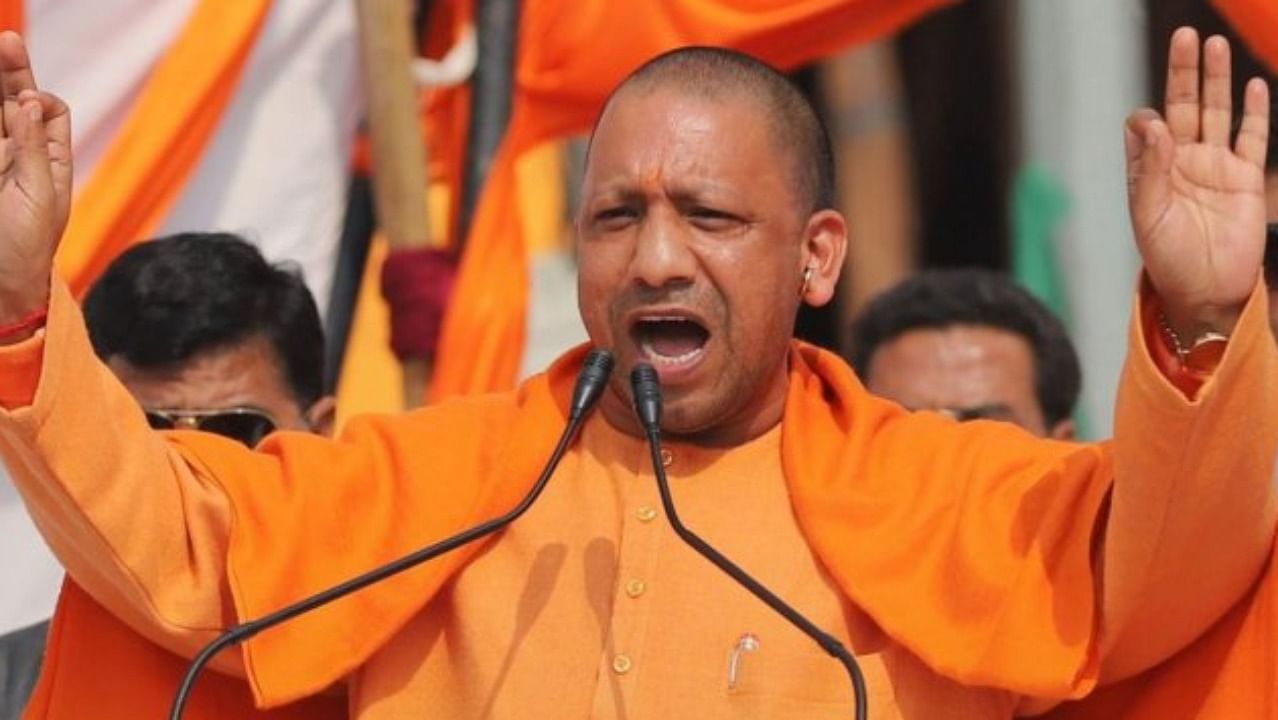 Yogi Adityanath file photo. Credit: PTI Photo