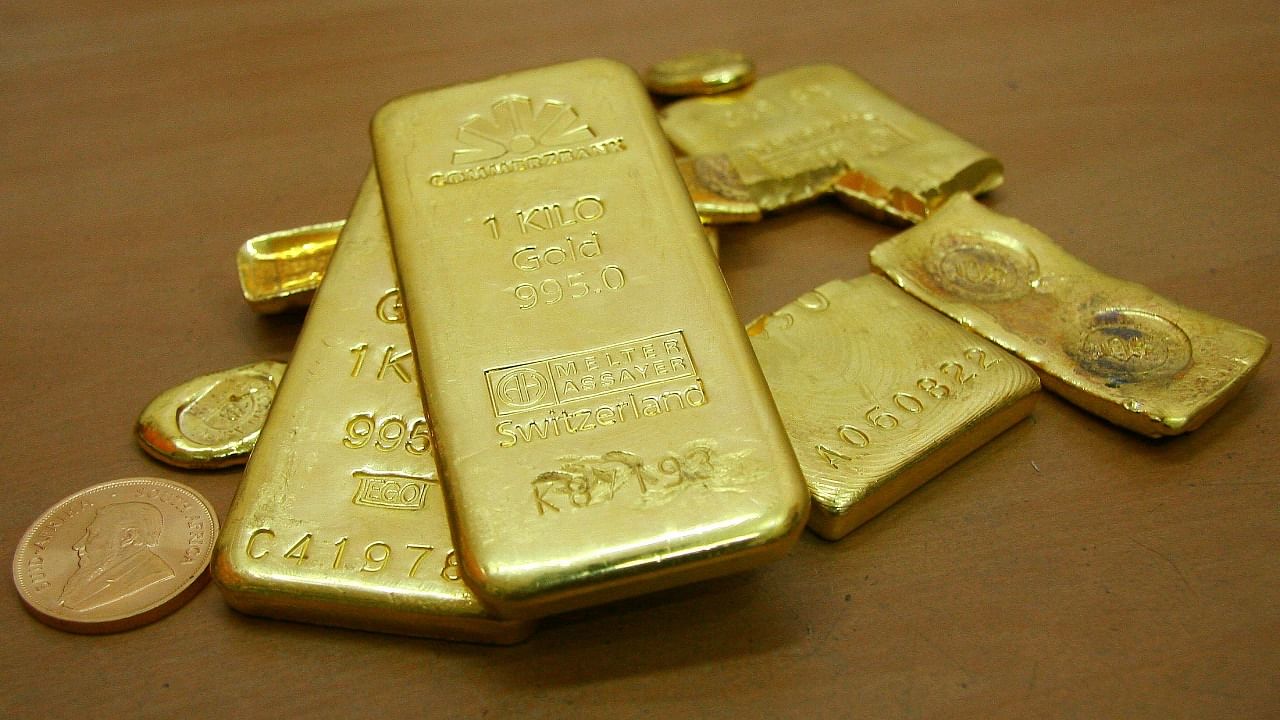 Spot gold was up 0.1 per cent at $1,790.90 per ounce by 0341 GMT after two straight sessions of falls, cutting its weekly fall to about 2 per cent. Credit: Reuters Photo