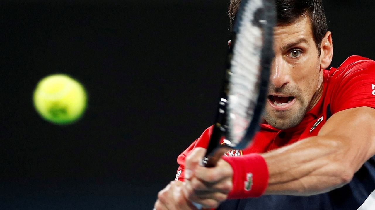 Tennis world number one Novak Djokovic. Credit: Reuters Photo
