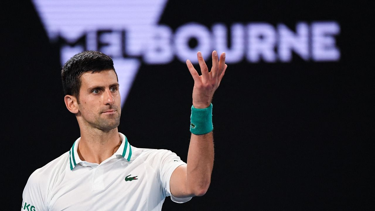 Nine-time Australian Open champion Novak Djokovic. Credit: AFP Photo