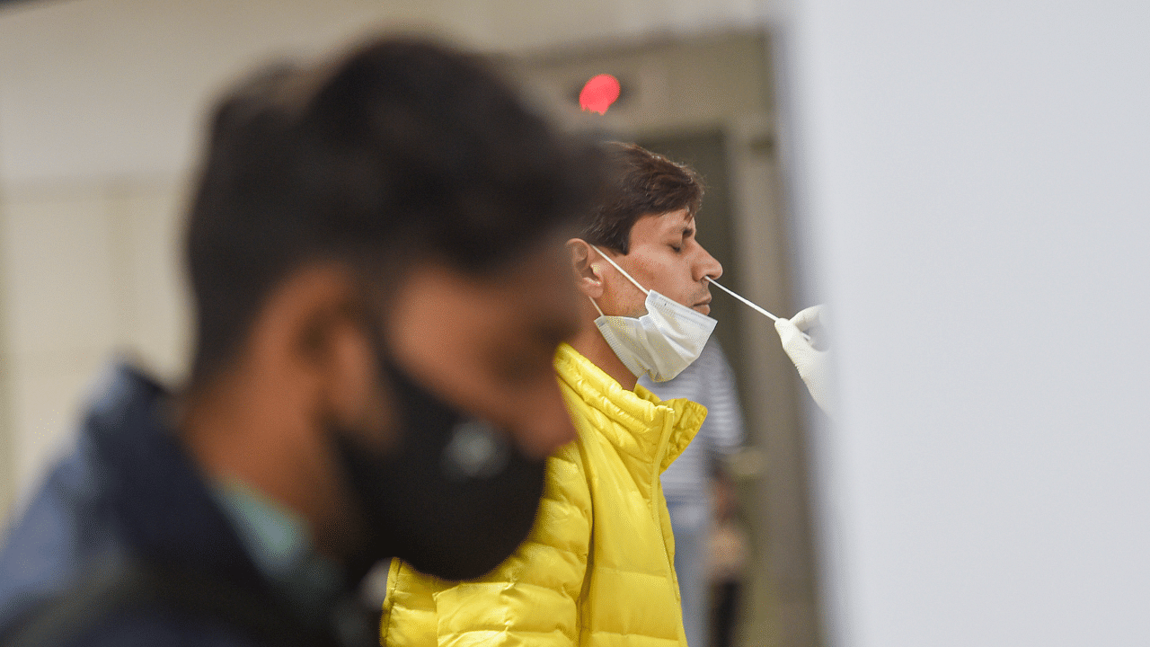 On the World Health Organisation terming the Omicron variant of coronavirus "mild", the minister said only experts will be able to tell if it is mild or not. Credit: PTI Photo