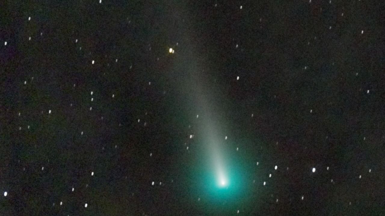 Comet Leonard, which made its closest pass to the sun on Monday. Credit: Reuters Photo