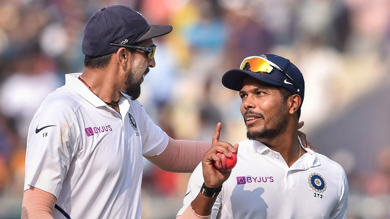 File Photo of Indian pacers Ishant Sharma and Umesh Yadav. Credit: PTI Photo