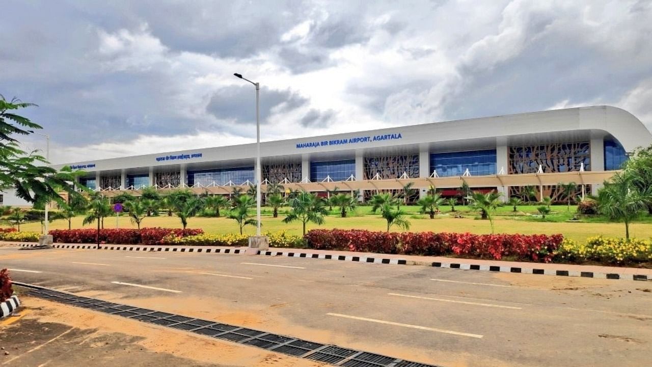 Agartala airport, earlier known as Singerbill Airport, was renamed after Maharaja Bir Bikram Kishore Manikya Bahadur in July 2018. Credit: IANS Photo