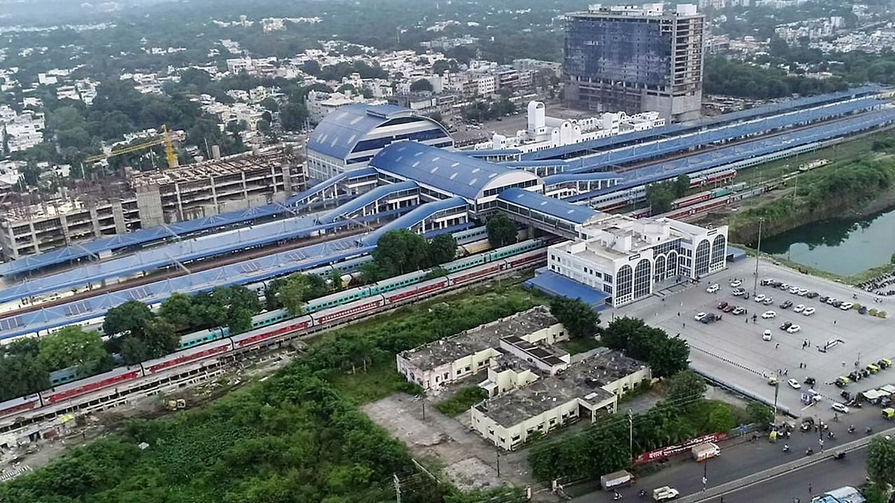 Gond Rani Kamlapati station was inaugurated by Prime Minister Narendra Modi. Credit: PTI Photo