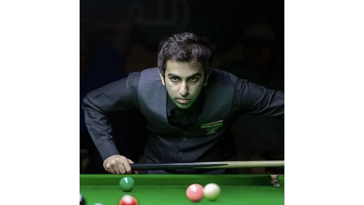 World Champion cueist Pankaj Advani. Credit: Instagram/@pankajadvaniofficial