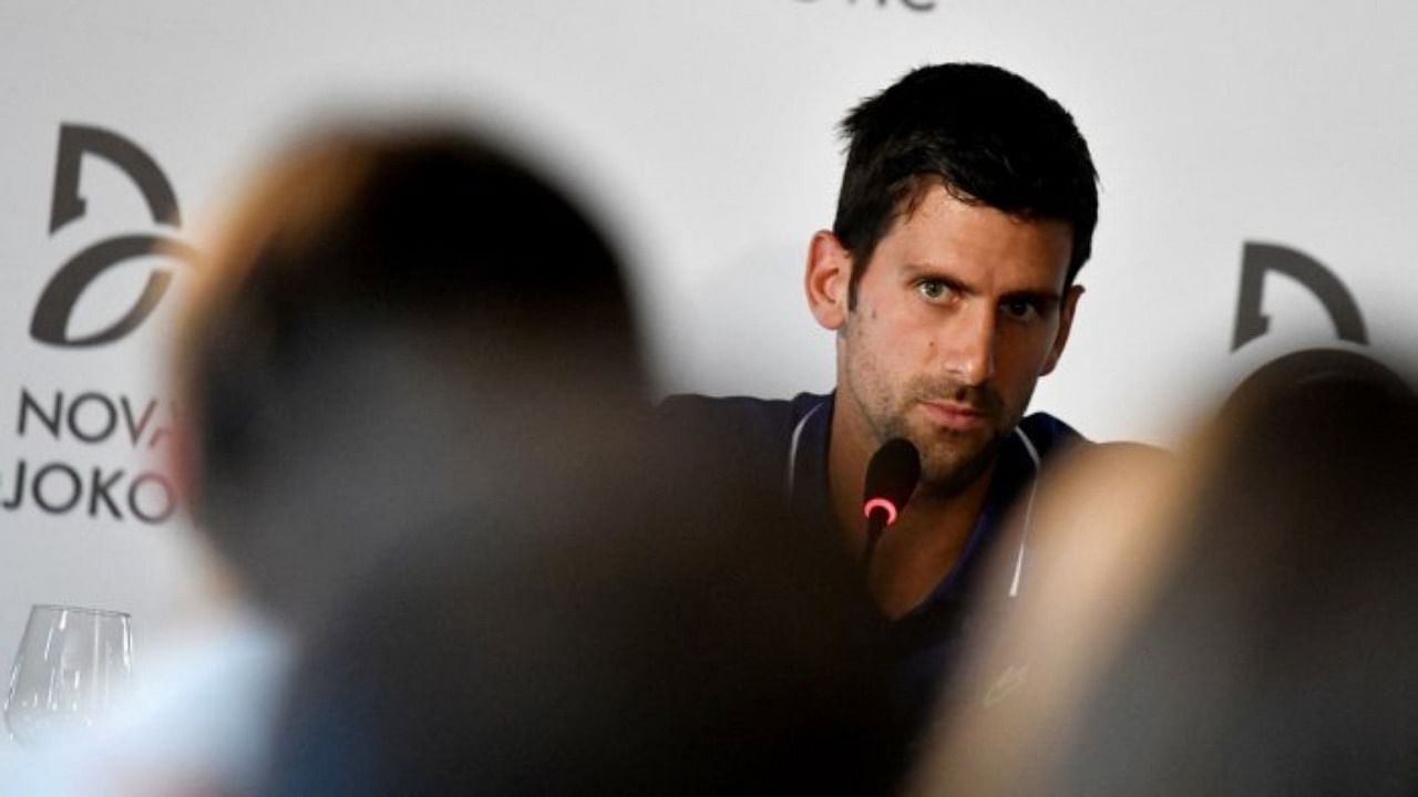 Novak Djokovic. Credit: Reuters Photo  