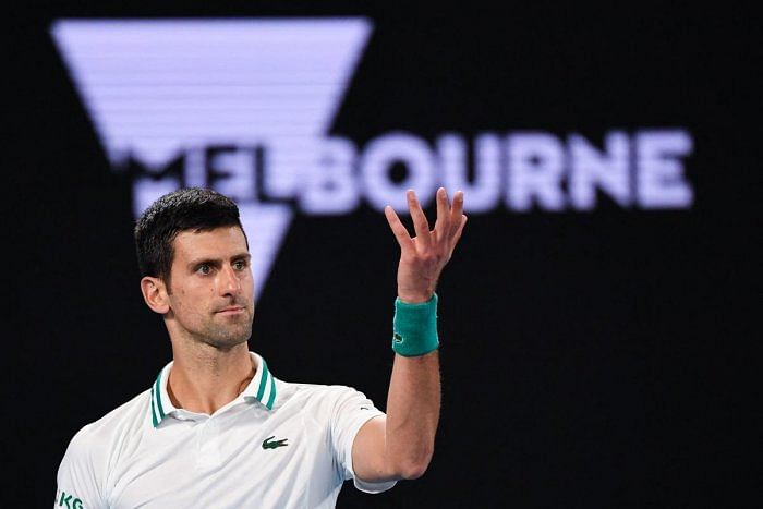 Djokovic, 34, has been held in an immigration detention hotel alongside long-term asylum seeker detainees since Thursday. Credit: Reuters File Photo