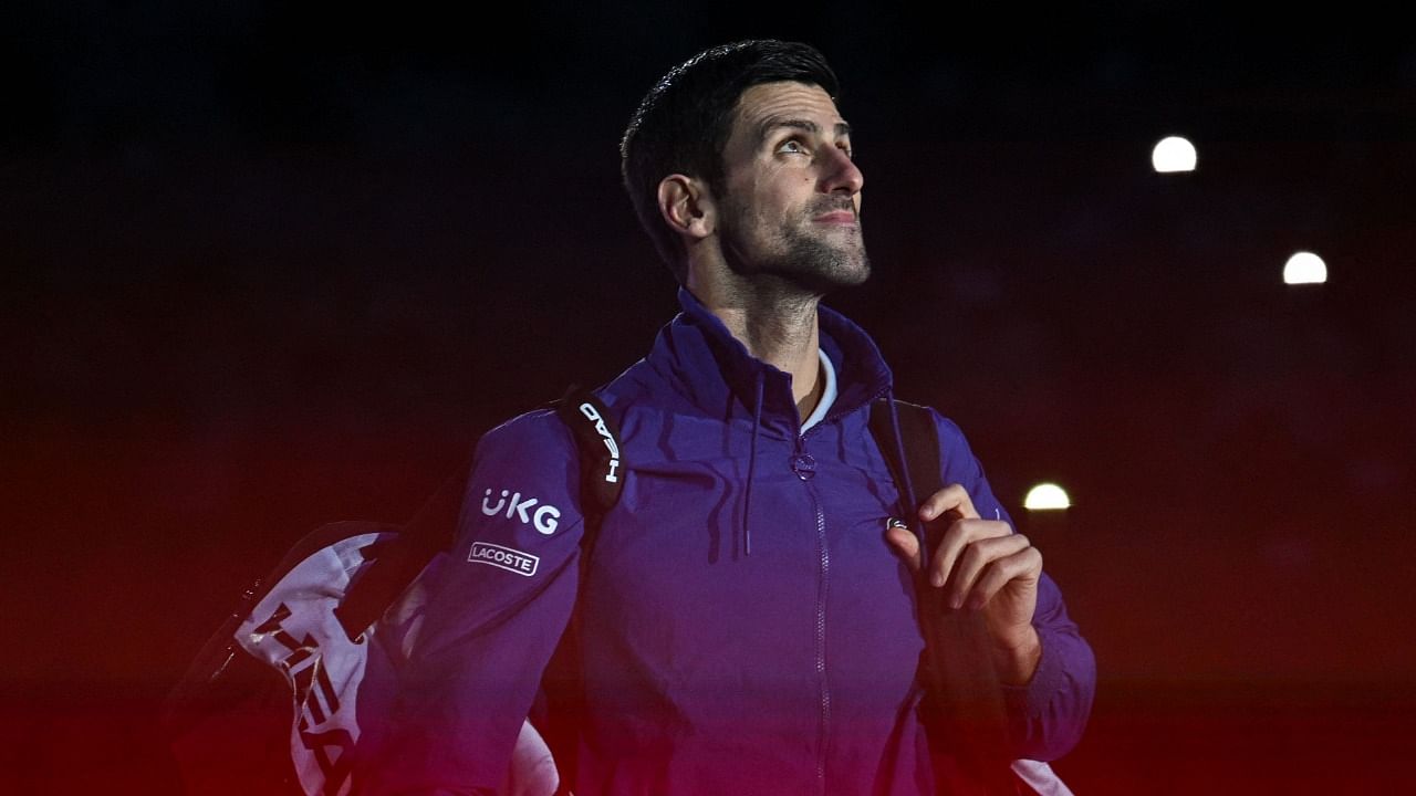 For now, Djokovic is a free man. But it remains to be seen whether he will be spending the next few days on a tennis court or back in a federal court. Credit: AFP Photo
