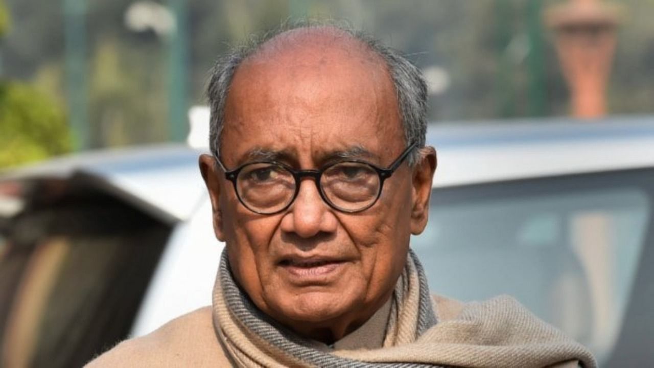 Digvijaya Singh. Credit: PTI file photo  