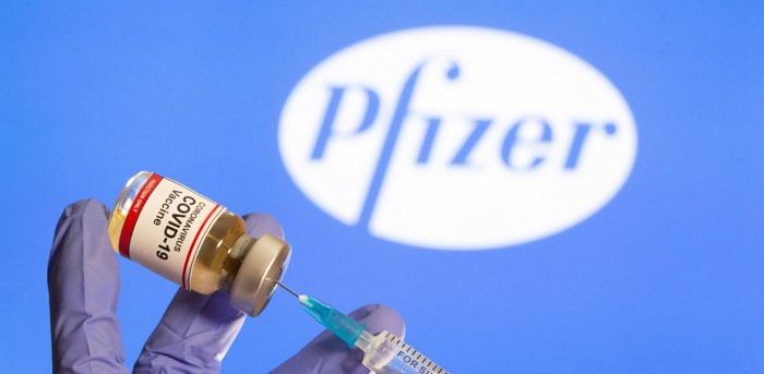 Pfizer earlier in the day announced three deals to broaden the use of the messenger RNA technology (mRNA) that its Covid-19 vaccine was based on. Credit: Reuters Photo