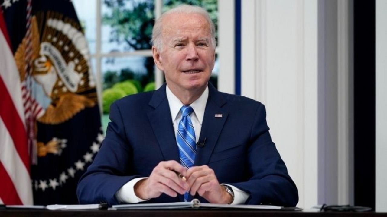 US President Joe Biden. Credit: AFP Photo  