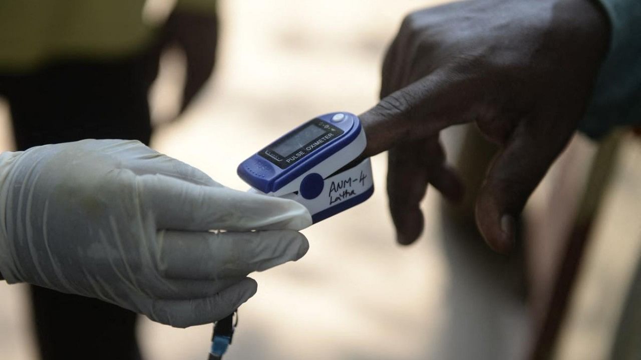 A pulse oximeter is a routine clinical monitor that’s been in use in and out of the hospital for years. Credit: AFP Photo