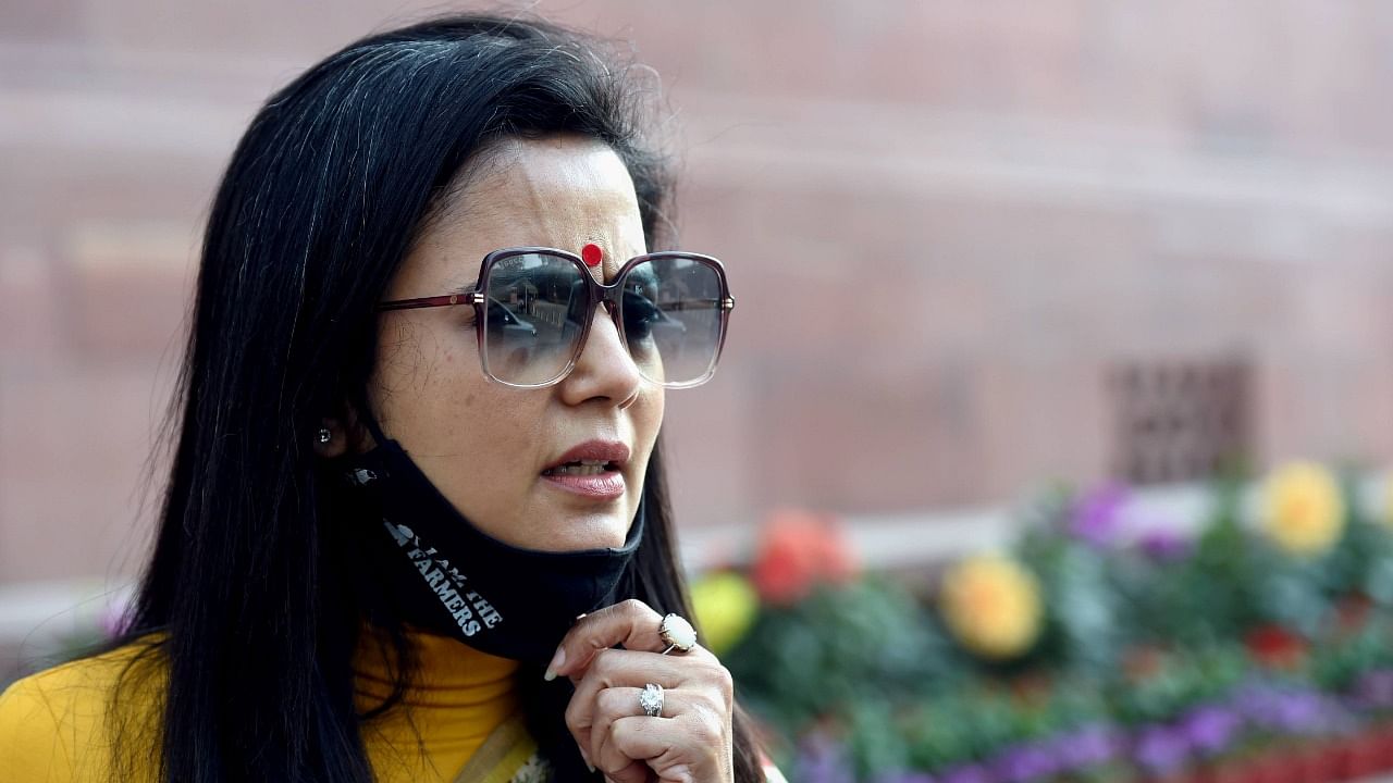 Trinamool Congress (TMC) leader Mahua Moitra. Credit: PTI File Photo