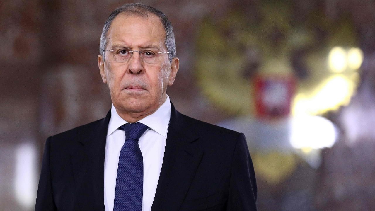 Foreign Minister Sergei Lavrov. Credit: AFP File Photo