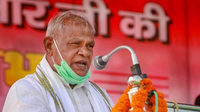 Former Bihar chief minister Jitan Ram Manjhi. Credit: PTI Photo