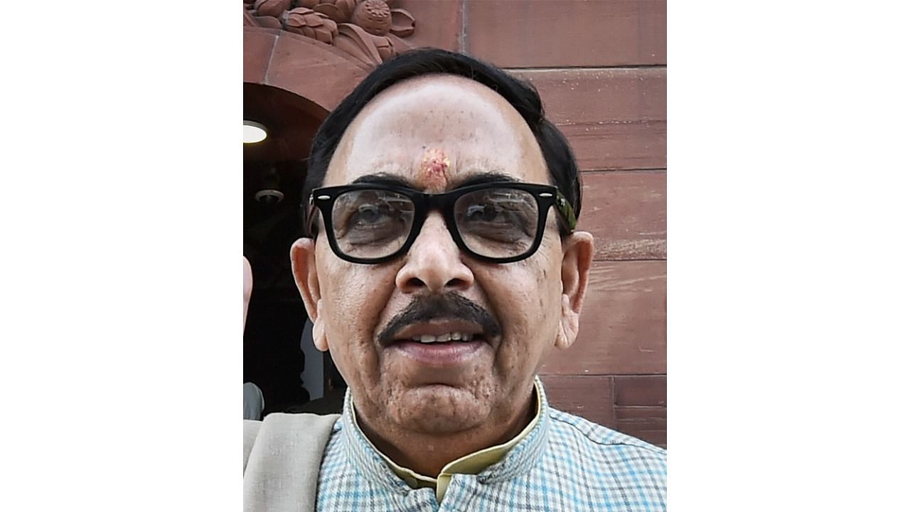 Union Minister for Heavy Industries Mahendra Nath Pandey. Credit: PTI Photo