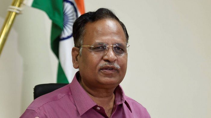 Delhi Health Minister Satyendar Jain. Credit: PTI Photo