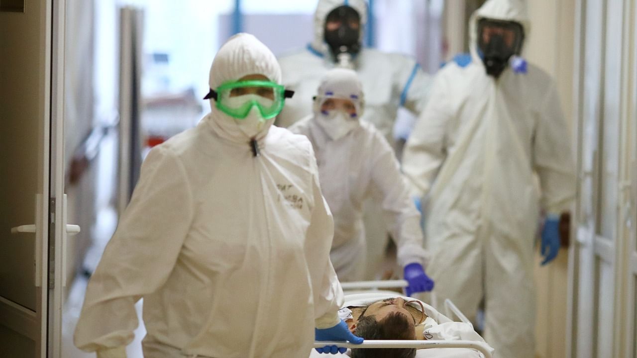 Meanwhile, Russia registered 27,179 new coronavirus cases in the past 24 hours, taking the nationwide tally to 10,774,304, the official monitoring and response center said on Sunday. Credit: Reuters Photo