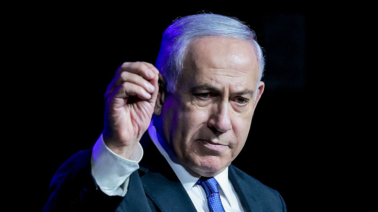 Former Israel PM Benjamin Netanyahu. Credit: AFP File Photo