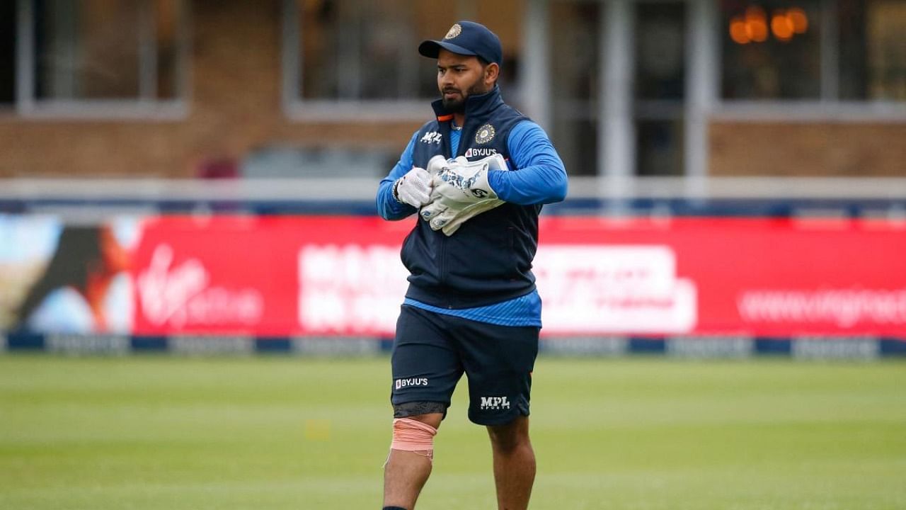 India's wicketkeeper Rishabh Pant. Credit: AFP Photo