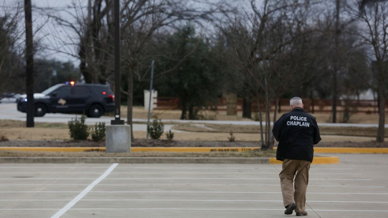 Hostage incident at Texas synagogue, Credit: Reuters Photo