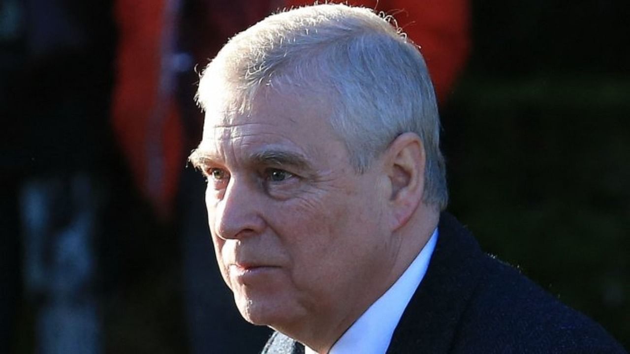 Britain's Prince Andrew. Credit: AFP Photo  