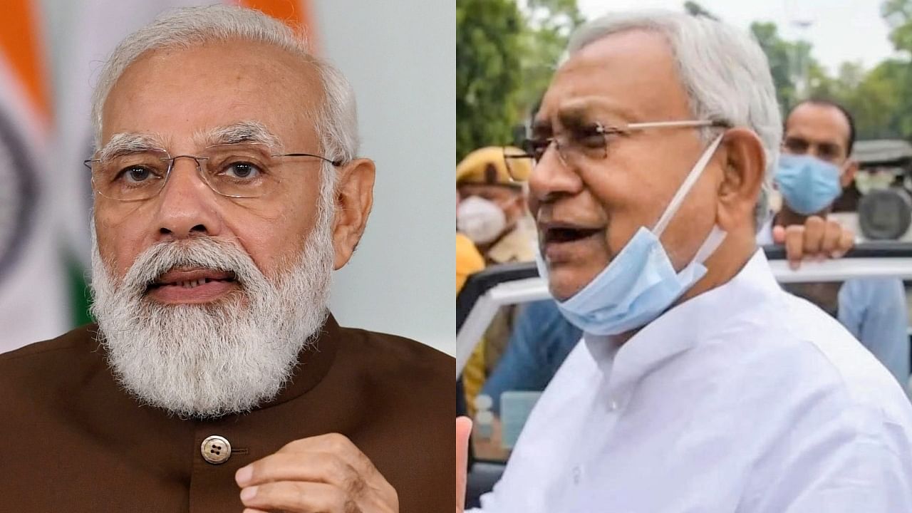 PM Narendra Modi and Bihar CM Nitish Kumar. Credit: PTI file photos