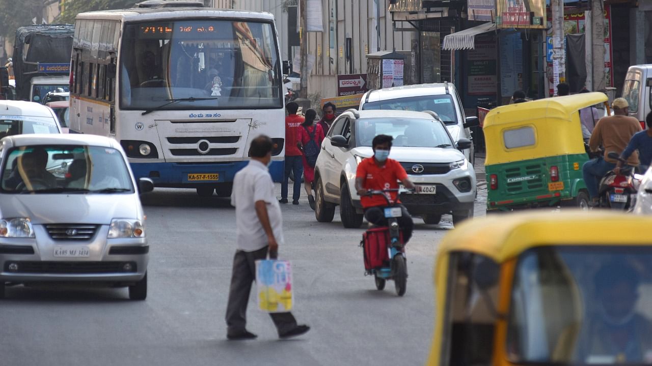 Streetlights also function inconsistently.  Credit: DH File Photo