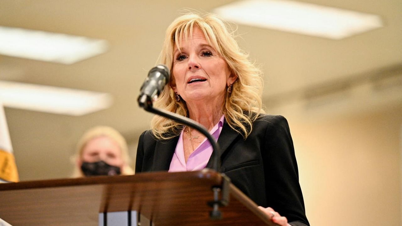 US first lady Jill Biden. Credit: Reuters Photo