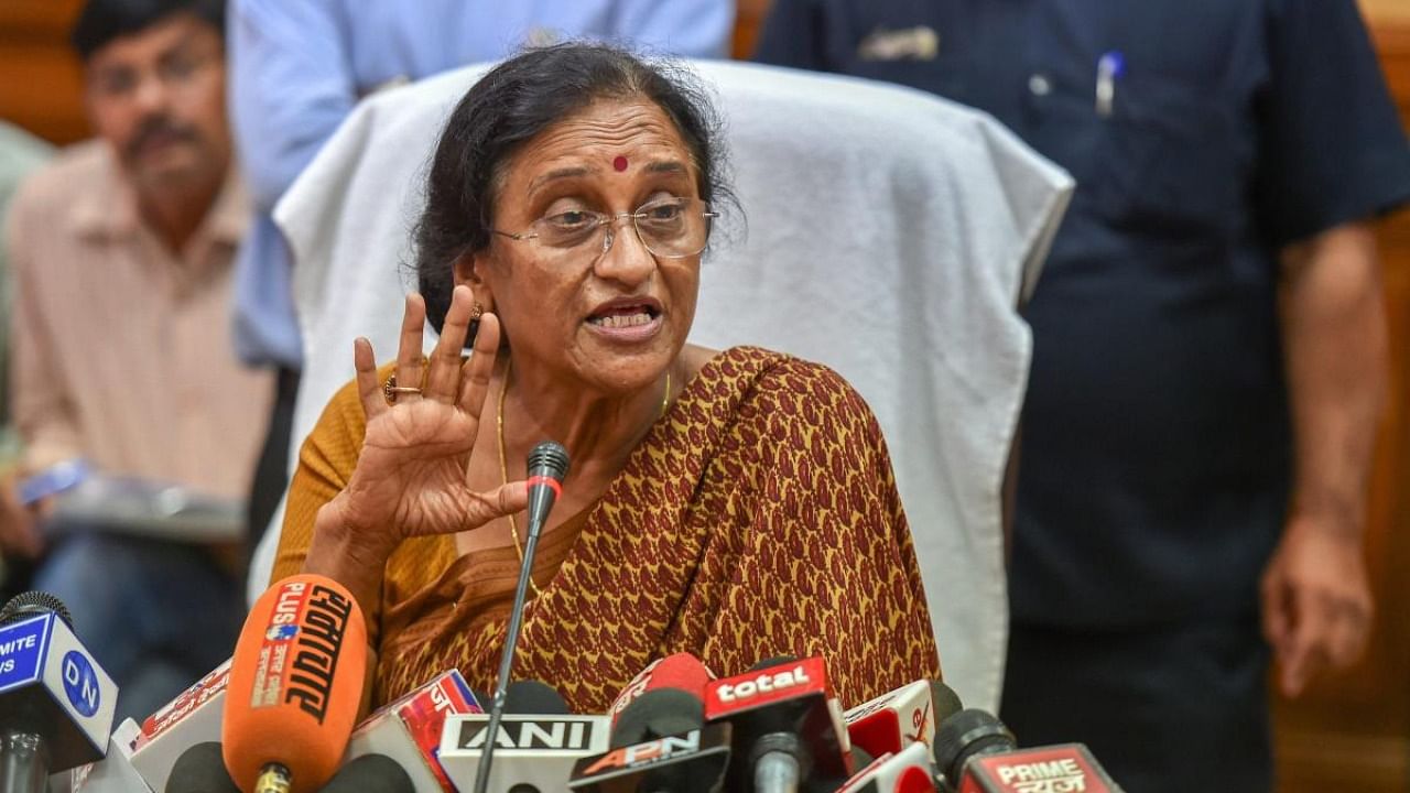BJP MP Rita Bahuguna Joshi, who won the seat in 2017, now wants to field her son Mayank Joshi, who is making his political debut. Credit: PTI file photo