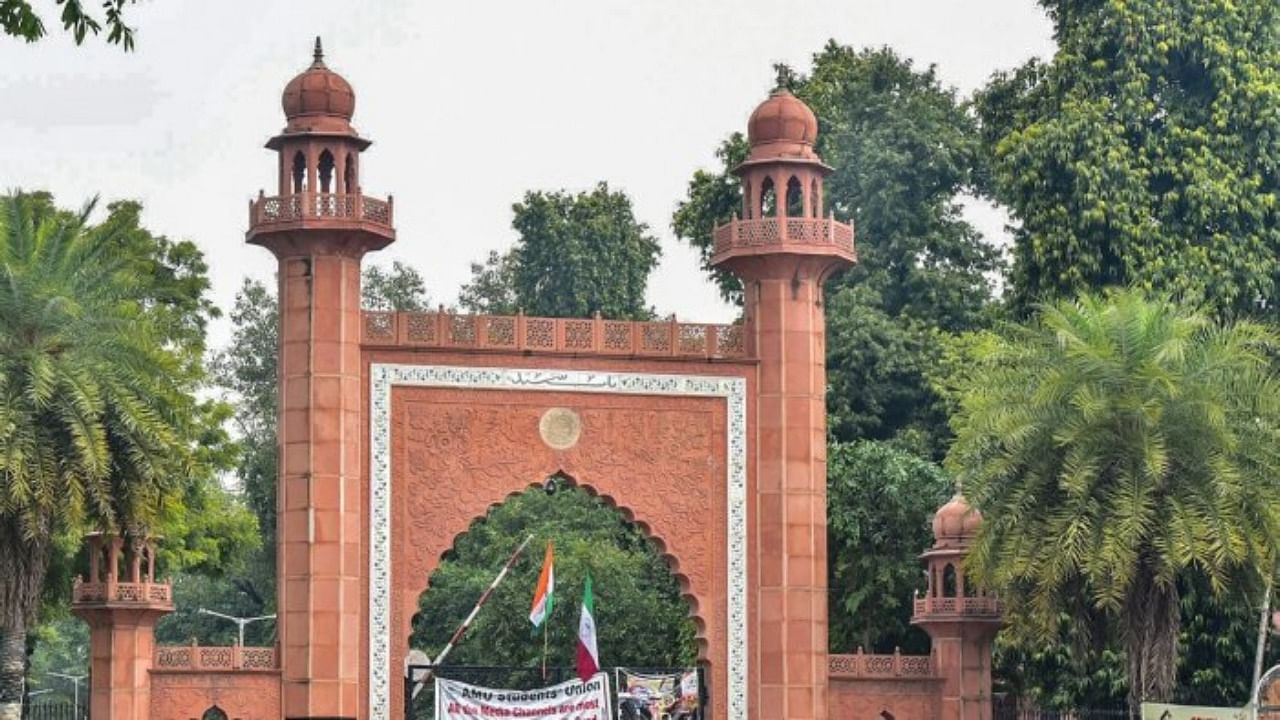 The entrance of Aligarh Muslim University. Credit: PTI File Photo 