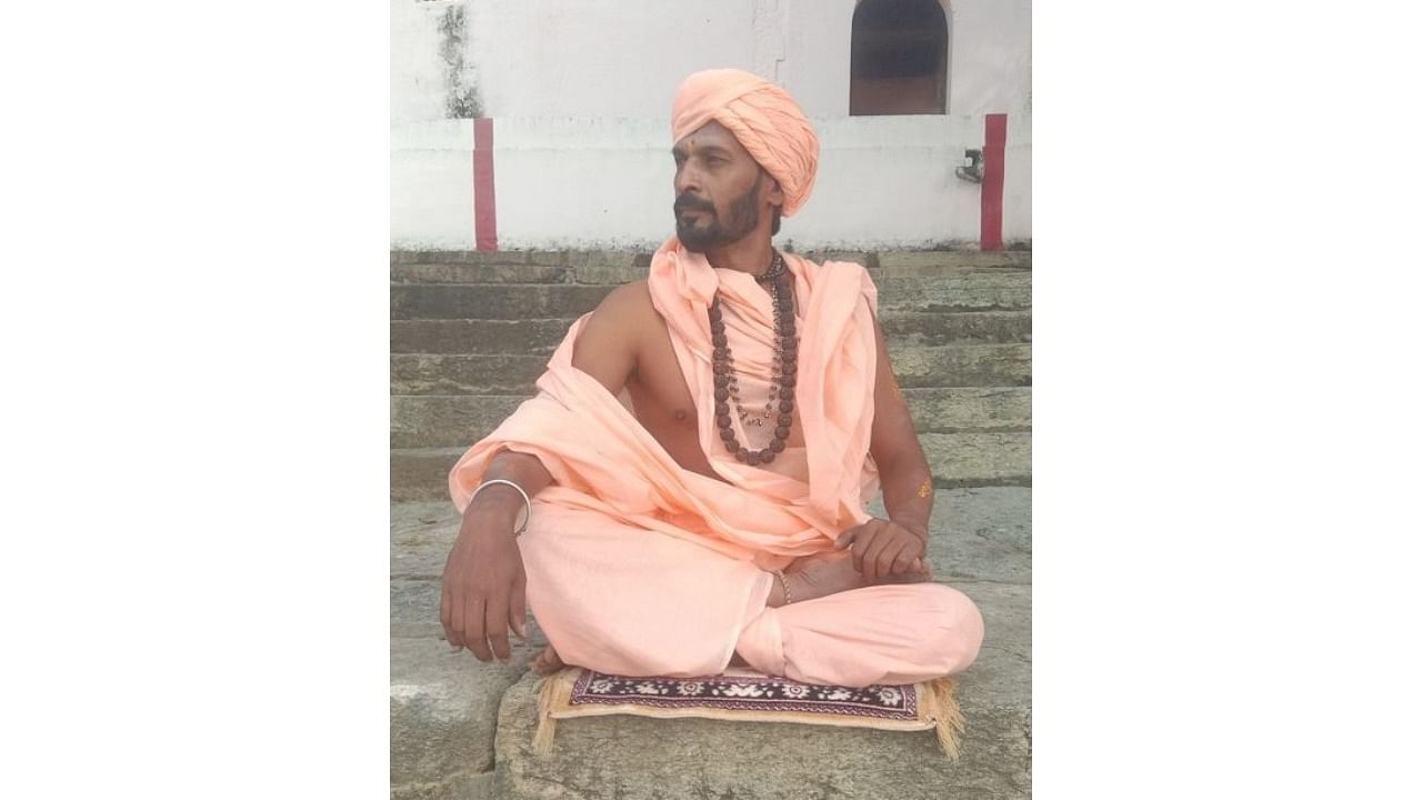 Seer Rishi Kumara Swami of Arsikere-based Kalika Mutt. Credit: DH File Photo