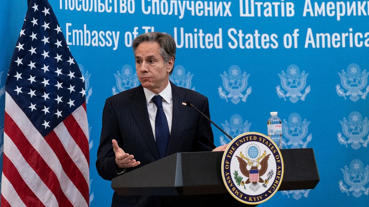 US Secretary of State Antony Blinken. Credit: Reuters Photo