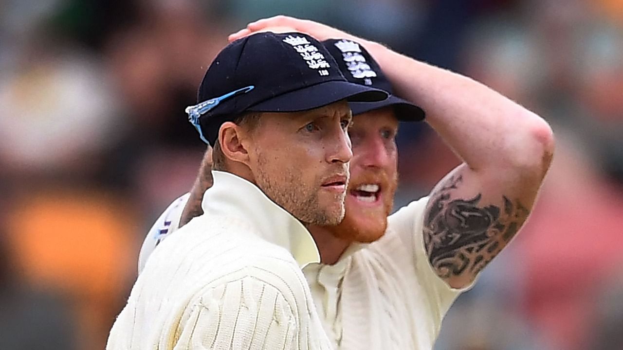 England cricket team skipper Joe Root (L) with Ben Stokes. Credit: AFP Photo