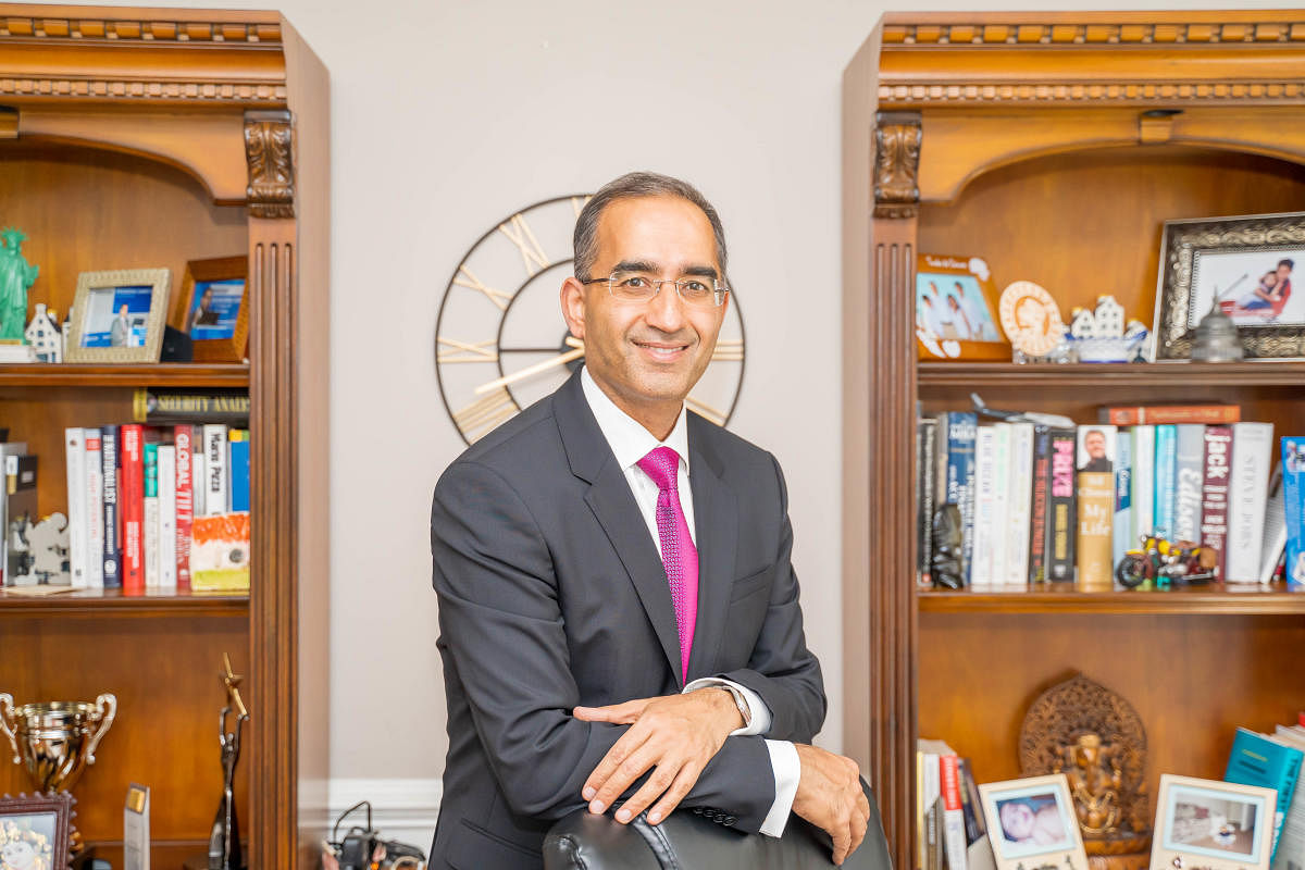Amit Chadha CEO MD L&T Technology Services. Credit: DH File Photo