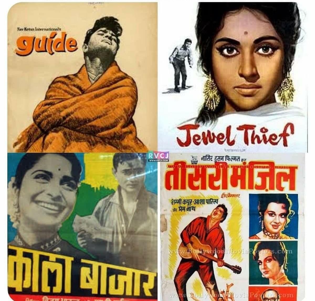 He made classics such as ‘Guide’, ‘Jewel Thief’, ‘Kaala Bazar’, and ‘Teesri Manzil’. TWITTER/RVCJ