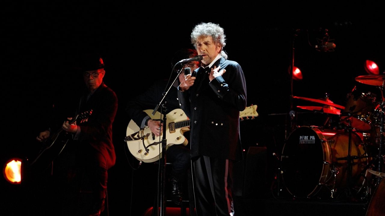 A file photo of musician Bob Dylan. Credit: AFP Photo