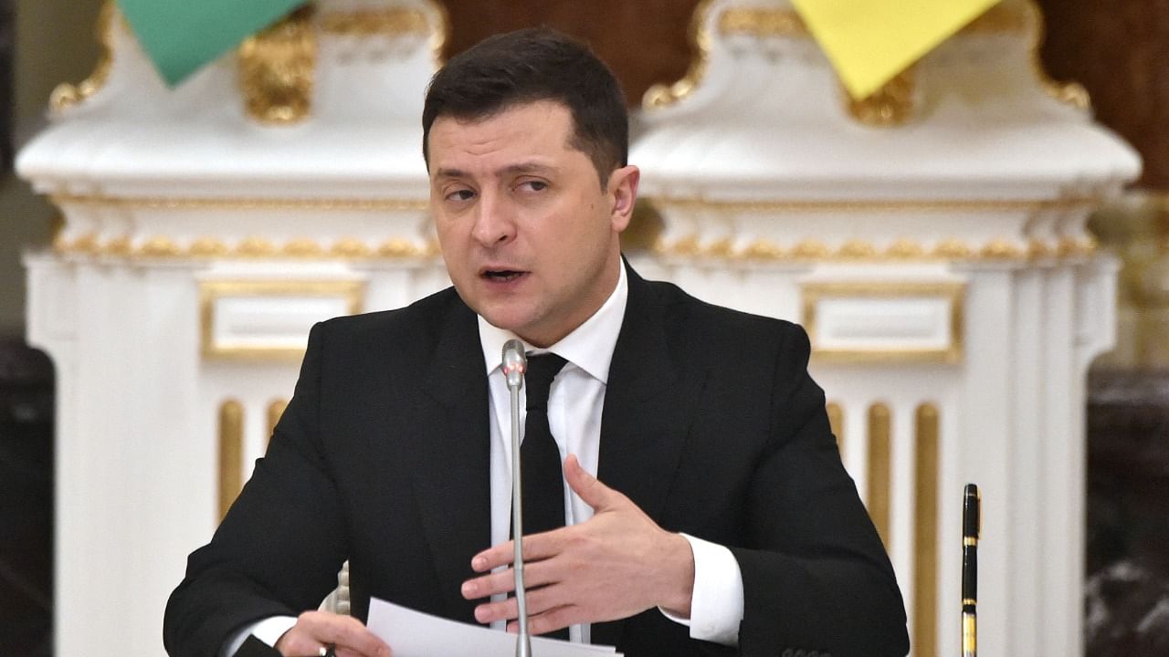 Ukrainian President Volodymyr Zelensky. Credit: AFP File Photo