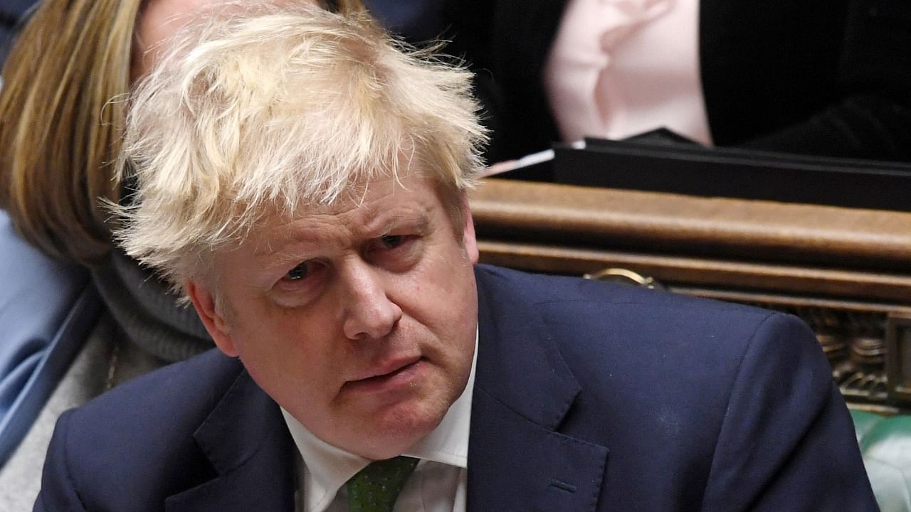 Britain's Prime Minister Boris Johnson. Credit: AFP File Photo