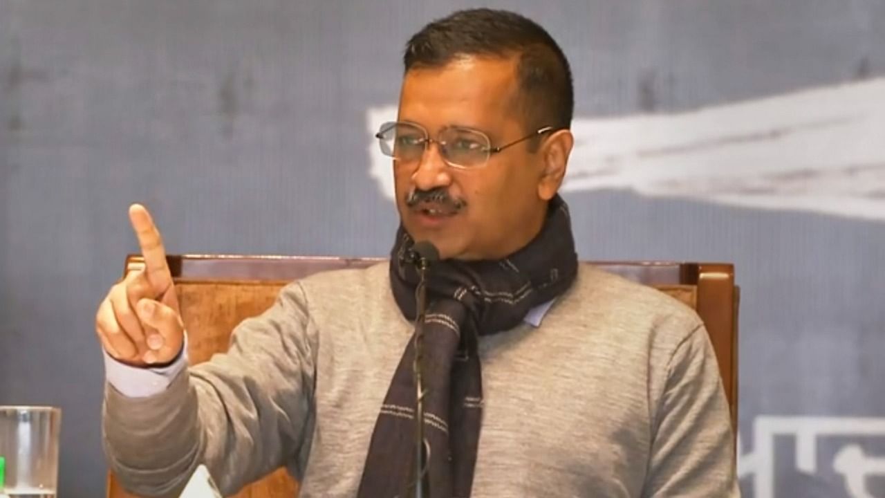 Kejriwal, also the Aam Aadmi Party chief, made the announcement during the Delhi government's Republic Day programme. Credit: PTI Photo