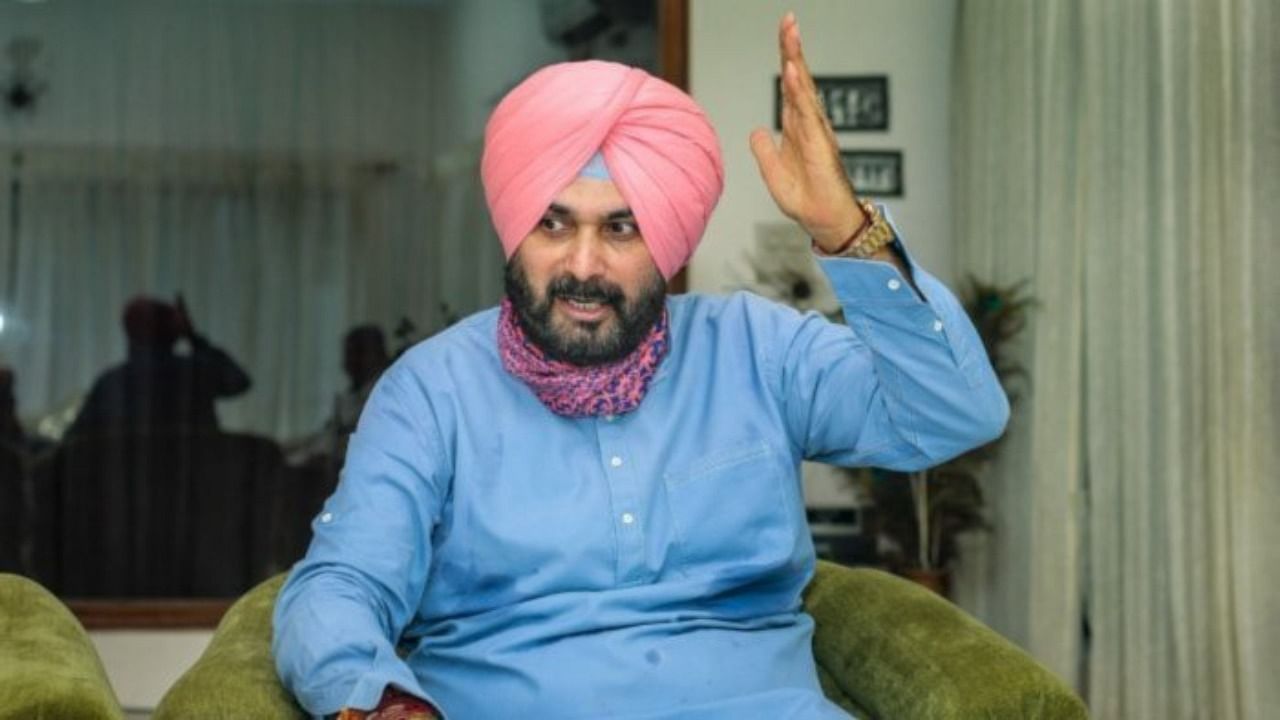 Punjab Congress chief Navjot Singh Sidhu. Credit: PTI Photo