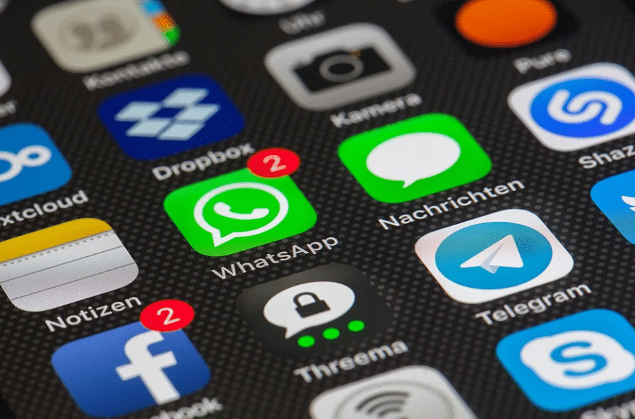 WhatsApp application on a mobile phone. Picture Credit: Pixabay