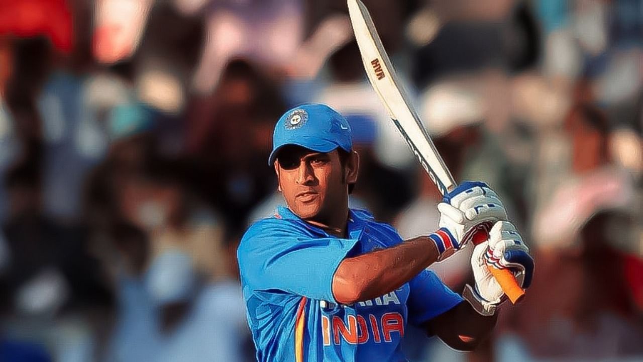 Dhoni played the game on various pitches early on, which resulted in him developing decision-making and strategic skills, setting him apart from his peers. Credit: IANS Photo