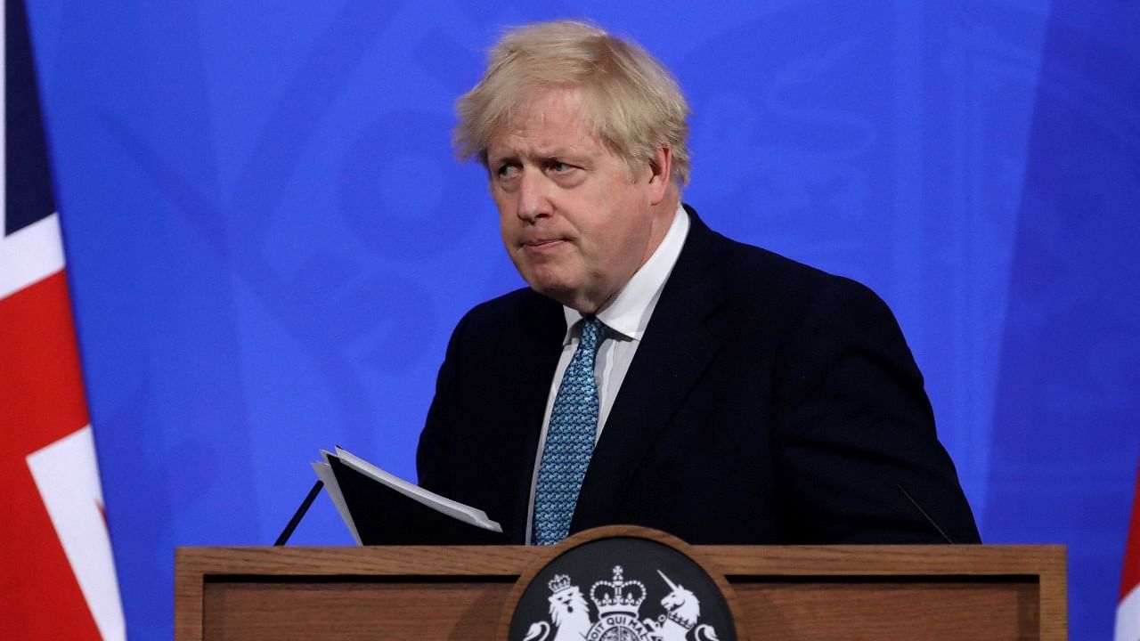 UK PM Boris Johnson. Credit: AFP file photo